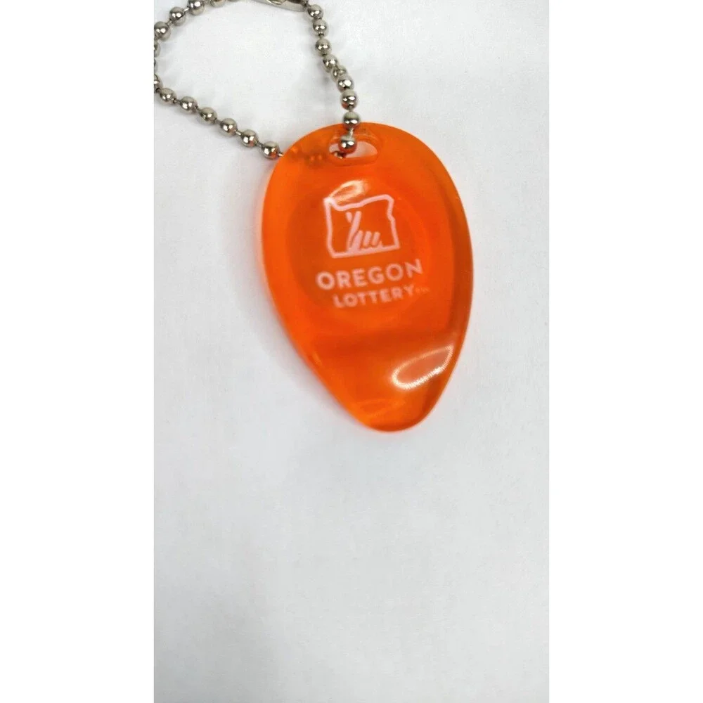 Oregon Lottery Promotional Keychain New In Bag Collectible Souvenir OR Lottery